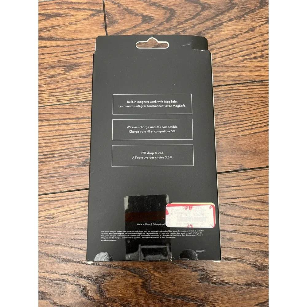 Kate Spade New York Apple iPhone 16 Pro Max Protective Case with MagSafe Cherry